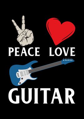 Peace Love Guitar