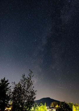 Milky Way above Austria