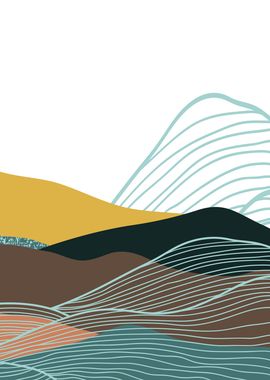 Mountain layout design