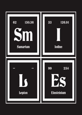 Smiles Periodic Table