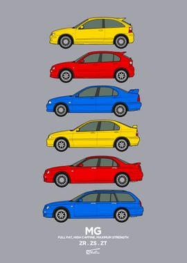 MG ZR ZS ZT Collection