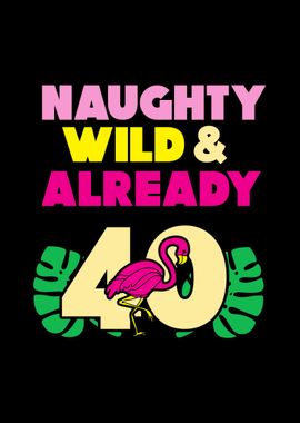 40 years Flamingo