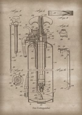 Vintage Fire Extinguisher