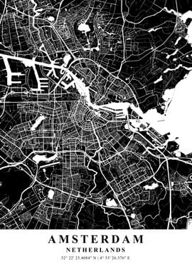 Amsterdam City Map