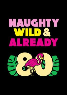 80 years Flamingo