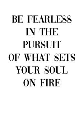 Be Fearless Success