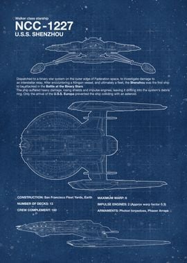 NCC1277 Shenzhou Blueprint