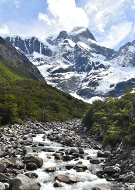 Towards the Mountains