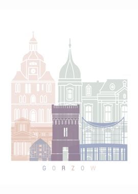 GORZOW SKYLINE POSTER 