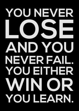 Never Lose And Fail