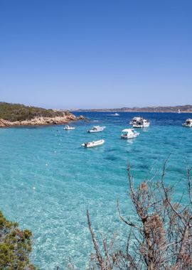 Sardinia Boat Clear Water