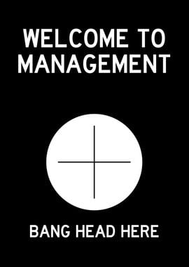 MANAGEMENT BANG HEAD BLACK