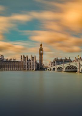 Big Ben Over Thames