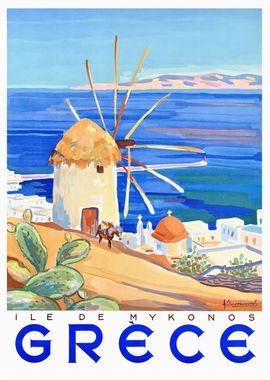 1949 Greece Mykonos Island