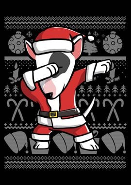 English Bull Terrier Christmas