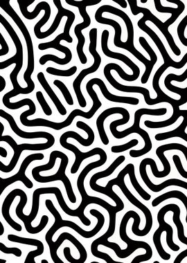 black and white pattern