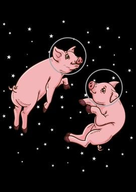 Astronaut Gift Kids Pigs