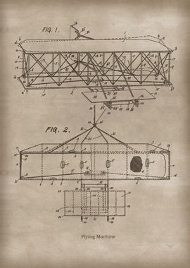 Vintage Flying Machine