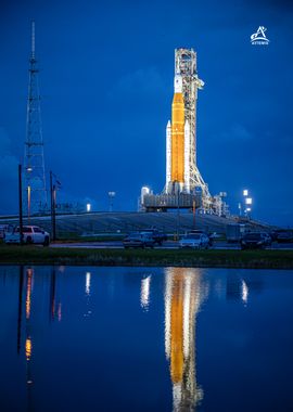 Spacecraft by night