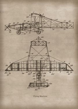 Vintage Flying Machine 2