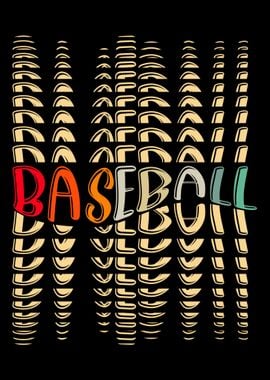 Baseball Colorful