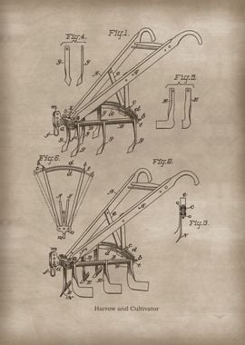 Harrow and Cultivator