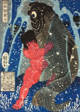 Kintaro Wrestling Carp