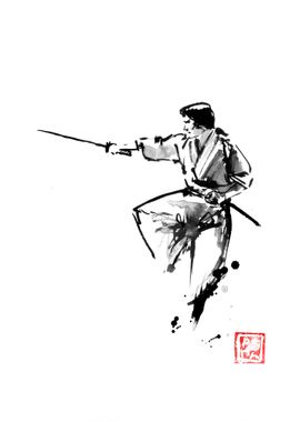 jumping samurai