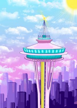 seattle tower aesthetic