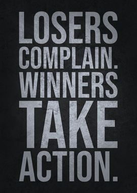 Winners Take Action