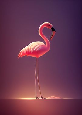 Adorable Flamingo 1