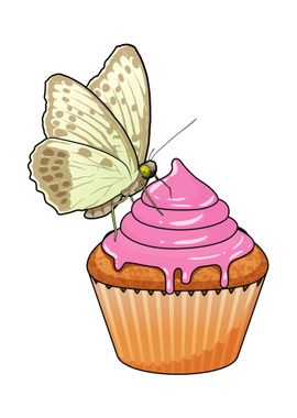 Butterfly Cupcake