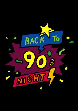 back 90s night