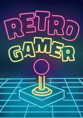 Retro Gamer Neon