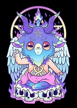 Baphomet Pastel Goth