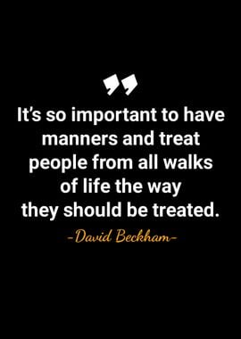 David Beckham quotes 