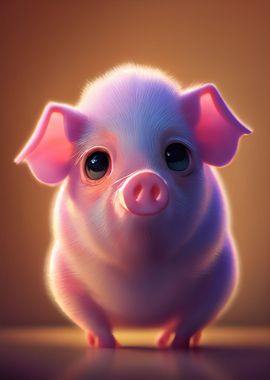 Adorable Pig