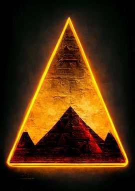 Neon Pyramid