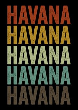 Havana Cuba Retro Vintage