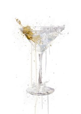 Dry Martini Cocktail