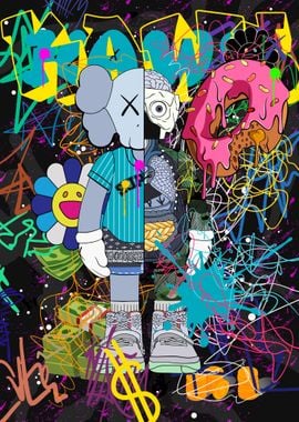 Kaws art