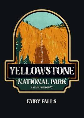 Yellowstone Fairy Falls