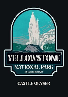 Yellowstone Castle Geyser