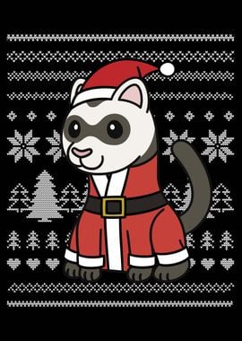 Ferret Christmas Costume 