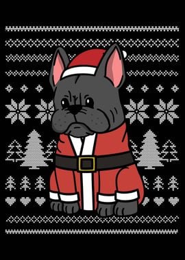 French Bulldog Christmas