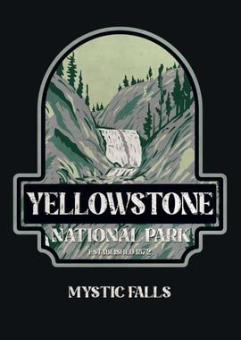 Yellowstone Mystic Falls