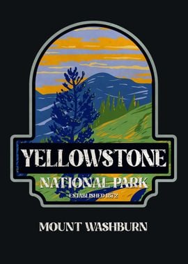 Yellowstone Mount Washburn