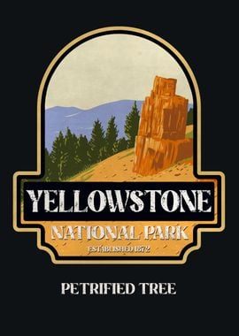 Yellowstone Petrified Tree