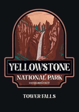 Yellowstone Tower Falls