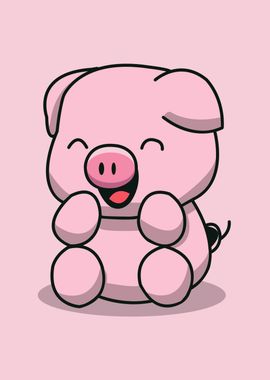 Pig Cute Animal 